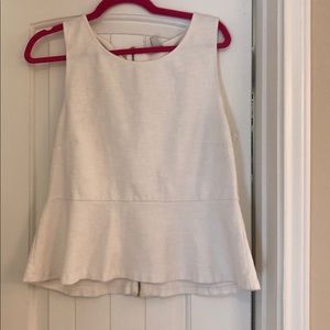 Women’s JCrew Peplum Top